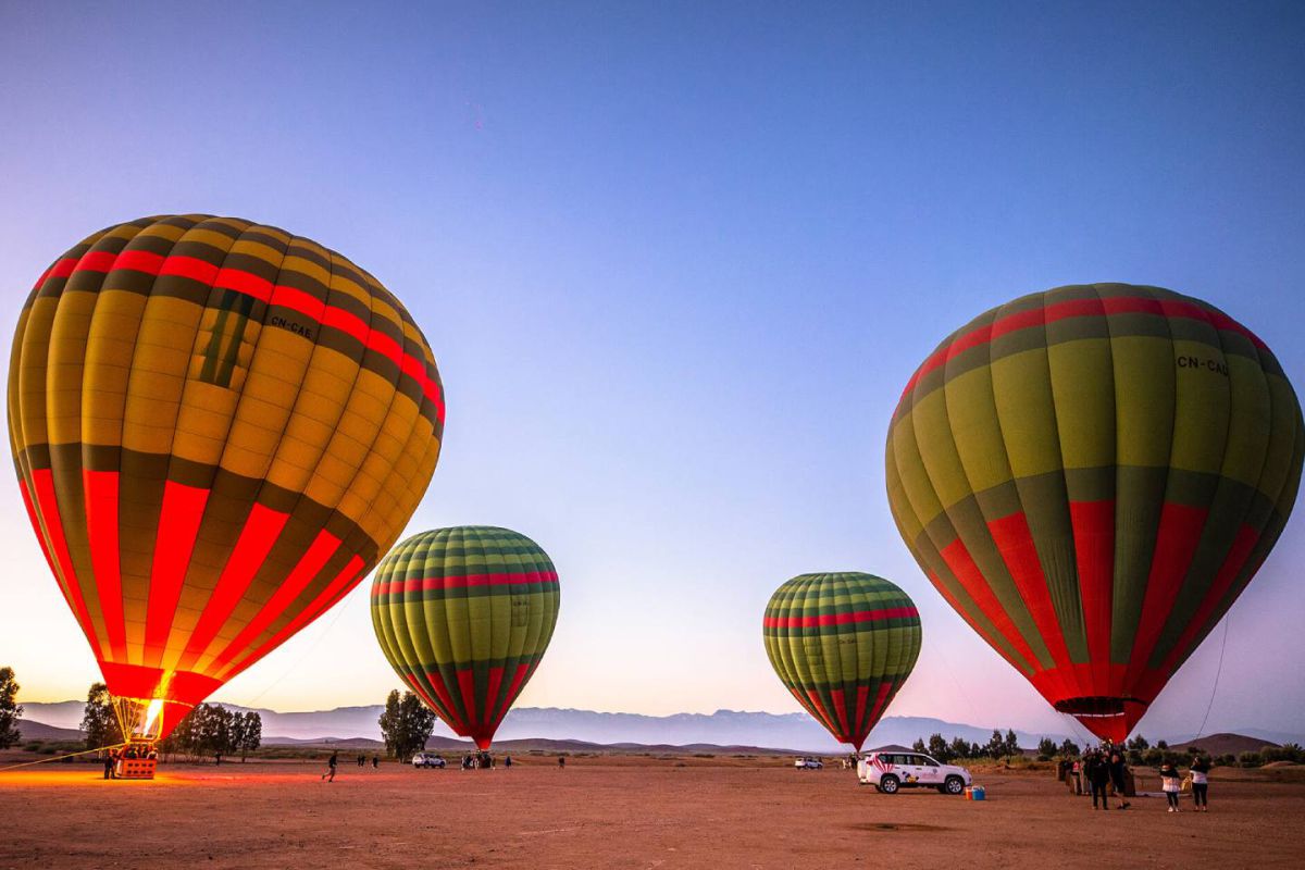 Vol en Montgolfiere à Marrakech